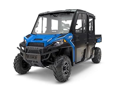 BOATZON | Polaris® RANGER CREW XP 1000 EPS Northstar HVAC Edition Velocity Blue 2017