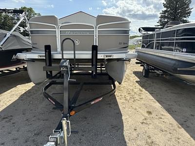 BOATZON | Premier 221 60HP SEA LEGS BUNK TRAILER 2012