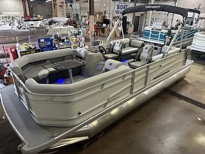 BOATZON | Princecraft Vectra 23 XT QuadRear Lounge Pontoon  Mercury 4Stroke EFI 2025