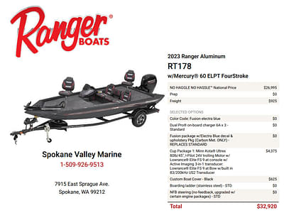 BOATZON | Ranger Boats RT178 2023