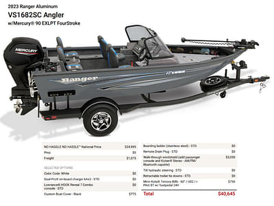 BOATZON | Ranger Boats VS1682SC Angler 2023