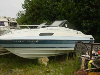 BOATZON | Raven 1900 Osprey Cuddy Mercruiser cut hull 1989