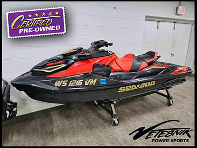 BOATZON | Sea-Doo RXTX 300 Eclipse Black and Lava Red 2019