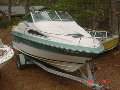 BOATZON | Sea Ray Seville 21 Pocket Cruiser 43 Mercruiser no sterndrive 1988