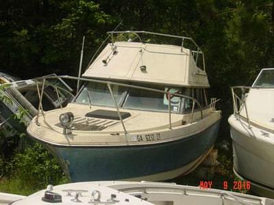 BOATZON | Silver Line 24VCB Nantucket Mercruiser trans assy dual controls 1979