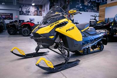 BOATZON | Ski-Doo MXZ Adrenaline Rotax 600R ETEC 129 RipSaw 125 Yellow 2024