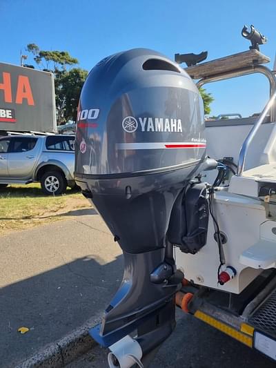 BOATZON | Slightly Used Yamaha 100HP 4 Stroke Outboard Engine