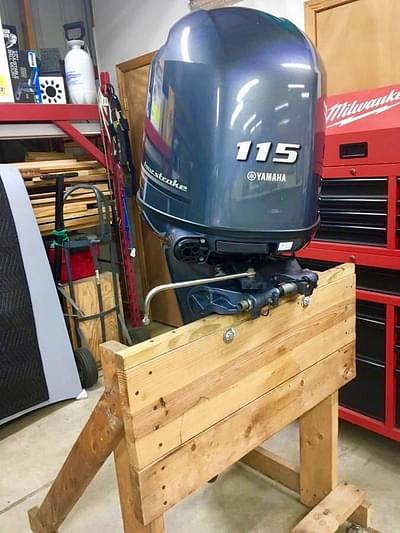 BOATZON | Slightly Used Yamaha 115HP 4-Stroke Outboard Motor Engine