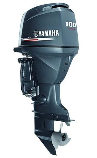 BOATZON | Sliwghtly Used Yamaha 100HP 4 Stroke Outboard Engine
