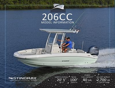 BOATZON | STINGRAY 206CC 2025 BOATZON | STINGRAY 206CC 2025