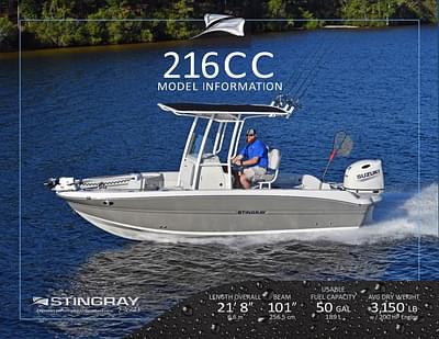 BOATZON | STINGRAY 216CC 2025 BOATZON | STINGRAY 216CC 2025