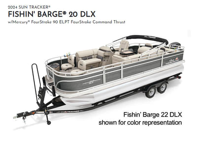 BOATZON | Sun Tracker Fishin Barge 20 DLX 2024