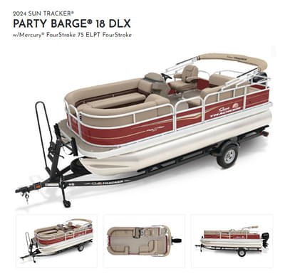 BOATZON | Sun Tracker Party Barge 18 DLX 2024