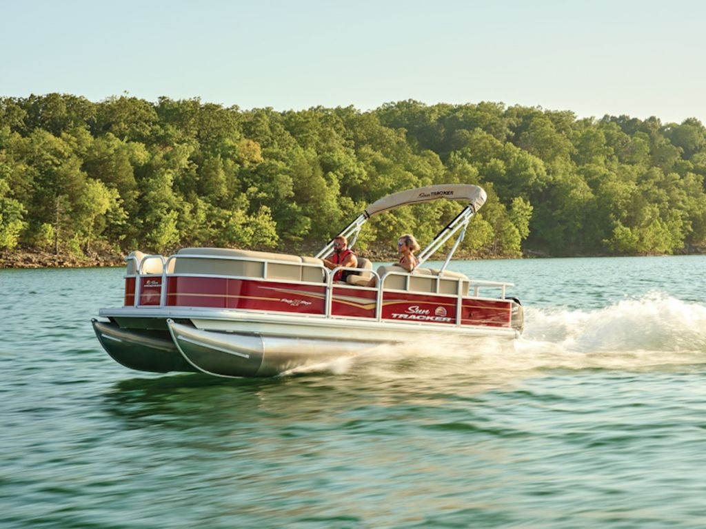 2024 Sun Tracker Party Barge 18 DLX - Sold Boat