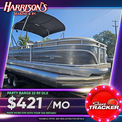 BOATZON | Sun Tracker Party Barge 22 RF DLX 2024