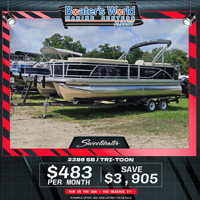 BOATZON | Sweetwater 2286 SB  TRITOON 2024