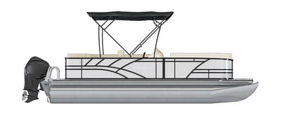 BOATZON | Sylvan 8524 CLZ DH 150HP BUNK TRAILER 2025