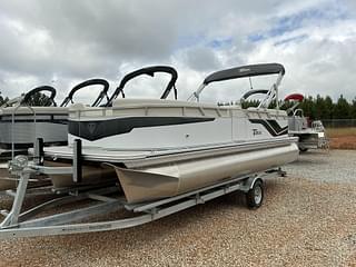 BOATZON | Tahoe Pontoon Boats SLT Quad Lounge  23 FT 2024