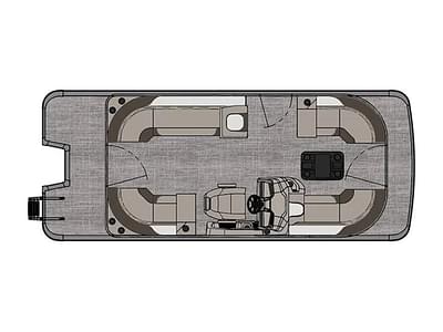 BOATZON | Tahoe Pontoons LTZ Quad Lounger 21 FT 2024