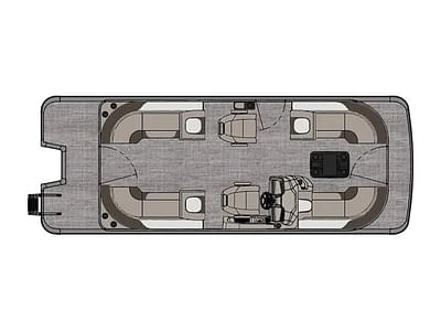 BOATZON | Tahoe Pontoons LTZ Quad Lounger 23 FT 2024