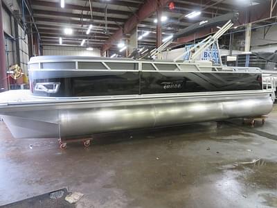 BOATZON | Tahoe Pontoons Sport 2385 Elite Windshield  Honda 90HP 4Stroke EFI 2024