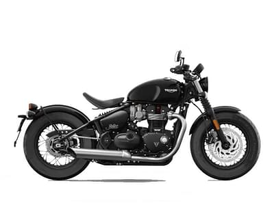 BOATZON | Triumph Bonneville Bobber Jet Black 2024