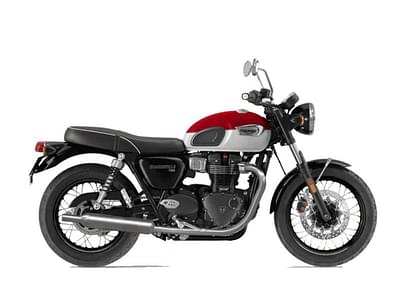 BOATZON | Triumph Bonneville T100 Carnival RedFusion White 2024