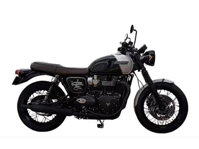 BOATZON | Triumph Bonneville T120 DGR Limited Edition Crystal WhitePhantom Black 2024