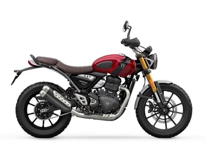 BOATZON | Triumph Scrambler 400 X Carnival Red  Phantom Black 2024