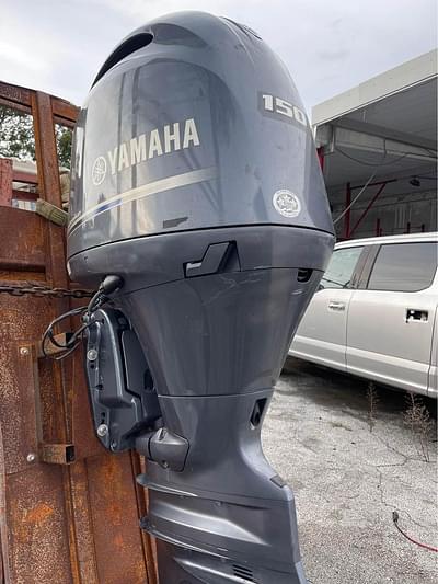 BOATZON | Used Yamaha 150HP 4-Stroke Outboard Motor Engine