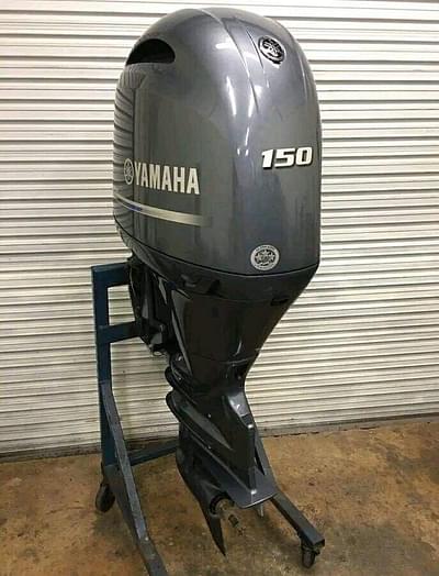 BOATZON | Used Yamaha 150hp 4 stroke Outboard Motor Engine