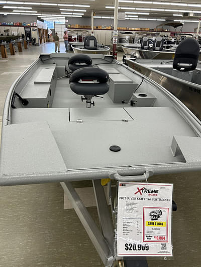 BOATZON | Xtreme Boats 2025 RIVER SKIFF 1648 SS TUNNEL 2025