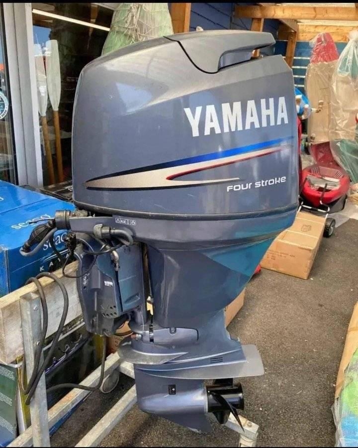 Used Yamaha 100hp 2017 200hours outboard motor engine available for