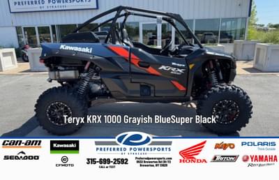 BOATZON | 2026 Kawasaki Teryx KRX 1000 Grayish BlueSuper Black