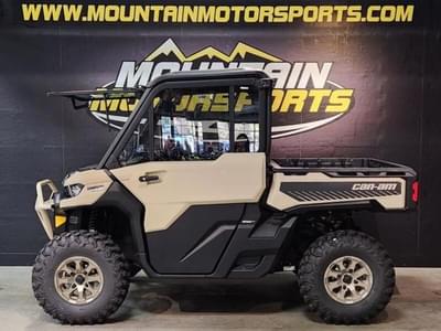 BOATZON | Can-Am® Defender Limited HD10 Desert Tan  Stealth Black 2025