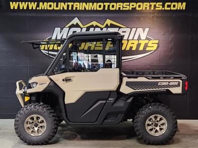 BOATZON | Can-Am® Defender Limited HD10 Desert Tan  Stealth Black 2025