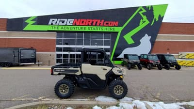 BOATZON | Can-Am® Defender Limited HD10 Desert Tan  Stealth Black 2025