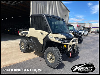 BOATZON | Can-Am® Defender Limited HD10 Desert Tan  Stealth Black 2025
