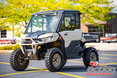 BOATZON | Can-Am® Defender Limited HD10 Desert Tan  Stealth Black 2025