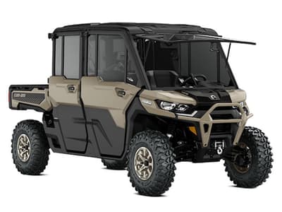 BOATZON | Can-Am® Defender MAX Limited HD10 Desert Tan  Stealth Black 2025
