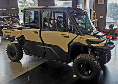 BOATZON | Can-Am® Defender MAX Limited HD11 Desert Tan Carbon Black 2026 BOATZON | Can-Am® Defender MAX Limited HD11 Desert Tan Carbon Black 2026