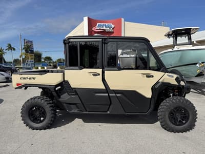 BOATZON | Can-Am® Defender MAX Limited HD11 Desert Tan  Carbon Black 2026