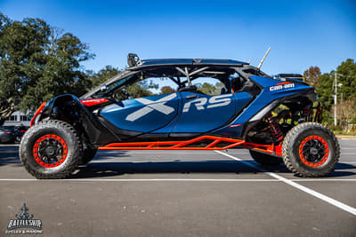 BOATZON | Can-Am® Maverick R Max X RS With SmartShox Dusty Navy Legion Red 2025 BOATZON | Can-Am® Maverick R Max X RS With SmartShox Dusty Navy Legion Red 2025