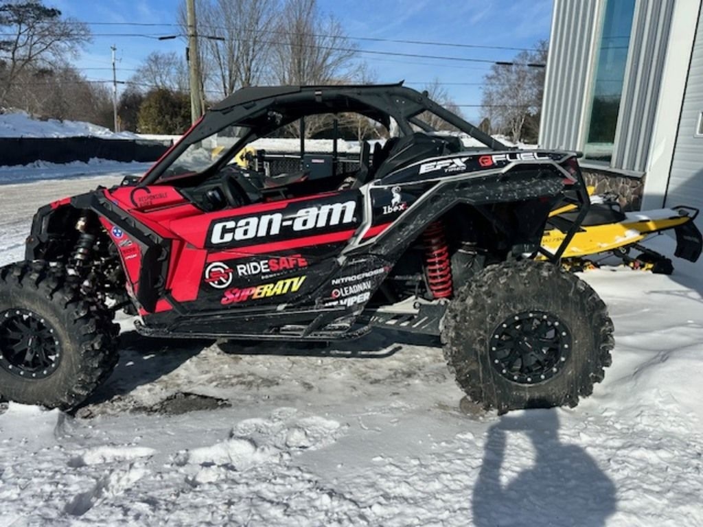 2024 Can-Am® Maverick X3 DS Turbo RR Fiery Red  Hyper Silver - Sold Boat