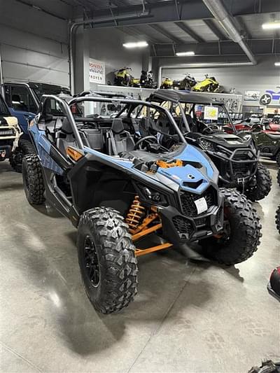 BOATZON | Can-Am® Maverick X3 DS Turbo RR Scandi Blue  Orange Crush 2025