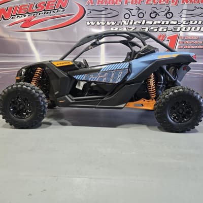 BOATZON | Can-Am® Maverick X3 DS Turbo RR Scandi Blue Orange Crush 2026 BOATZON | Can-Am® Maverick X3 DS Turbo RR Scandi Blue Orange Crush 2026