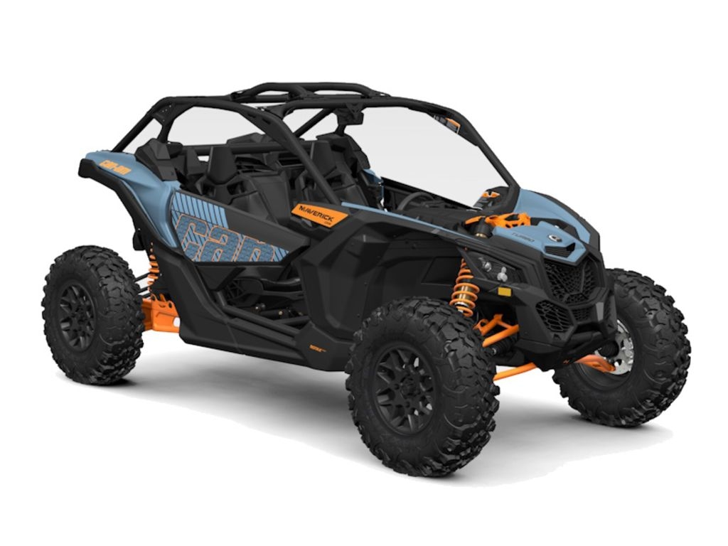Can-Am® Maverick X3 DS Turbo Scandi Blue  Orange Crush 2025