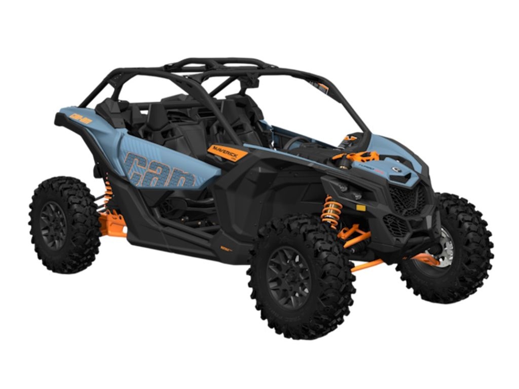 2026 Can-Am® Maverick X3 DS Turbo Scandi Blue  Orange Crush - Sold Boat