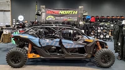 BOATZON | Can-Am® Maverick X3 MAX DS Turbo RR Scandi Blue  Orange Crush 2025