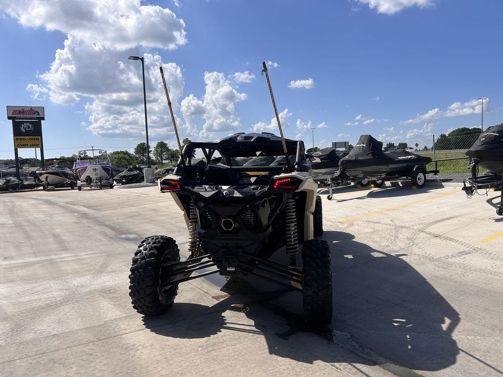 Used Can-Am® Maverick X3 MAX RS Turbo RR Desert Tan Carbon Black